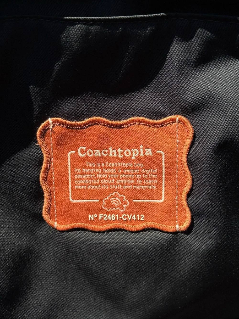 COACH Coachtopia Loop Messenger Bag CV412